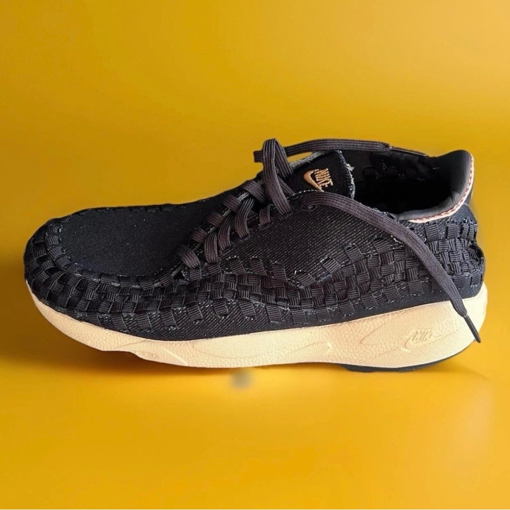 NIKE Air Footscape Woven Dark Denim Shoes HF1759 400 Sneaker